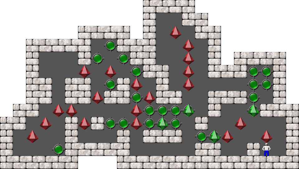 Sokoban Thinking Rabbit Arranged level 248